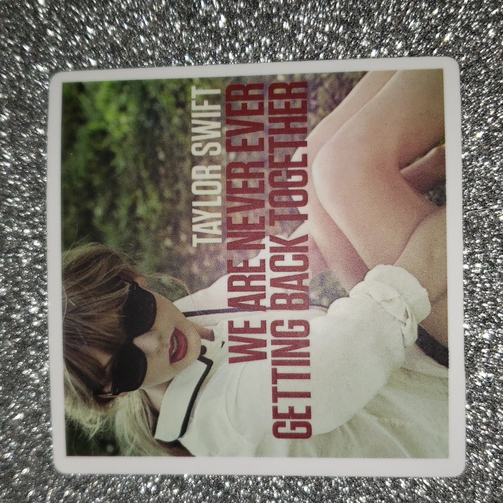 MUSIC Taylor Swift Waterproof Sticker Lyrics